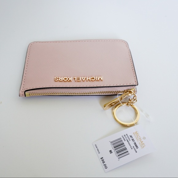 Michael Kors S Xbody Bag & Wallet MK Brown Pink - Picture 12 of 15